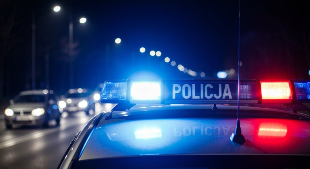 Siekierą zamachnął się na policjanta